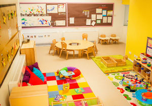 Specially designed nursery rooms